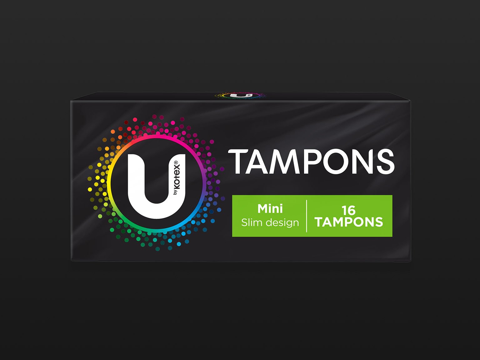 U by Kotex® Tampons mini slim design
