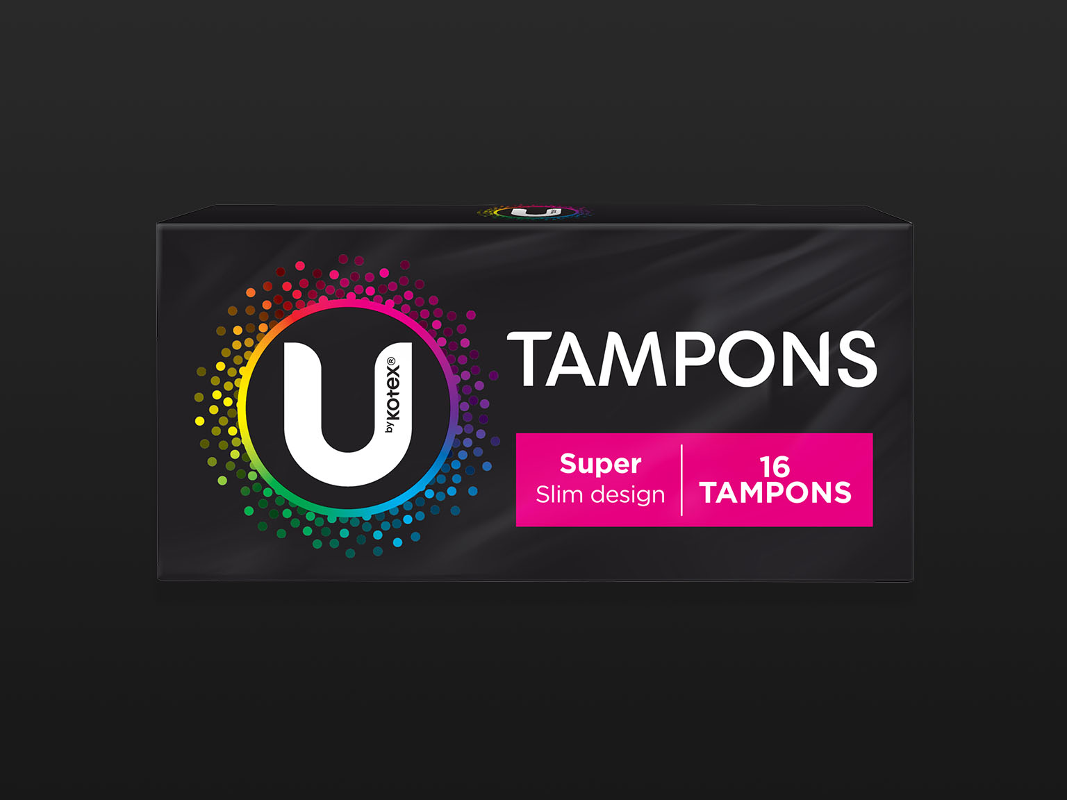 U by Kotex® Tampons super slim design