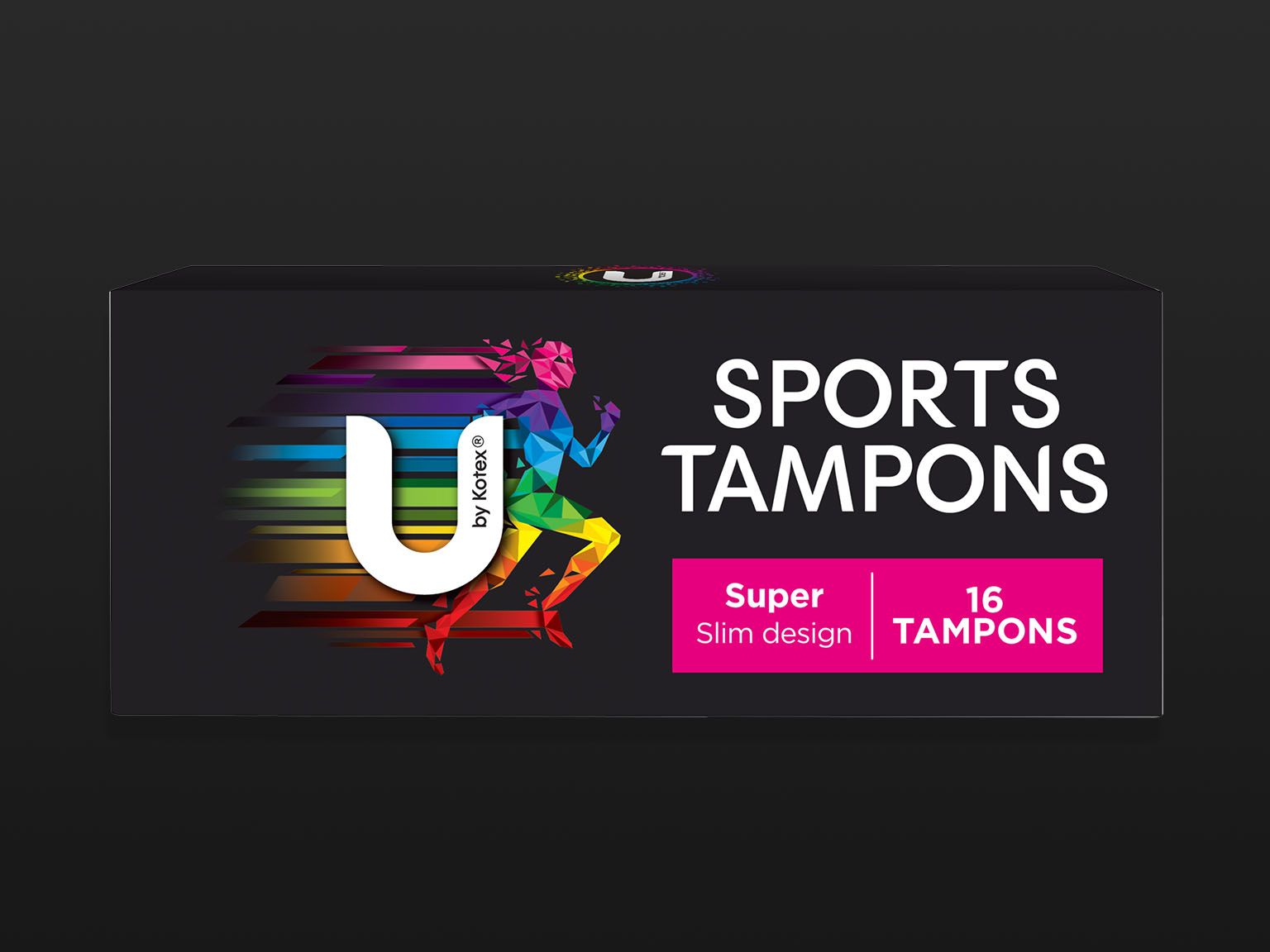 U by Kotex® Sport Tampons super slim design