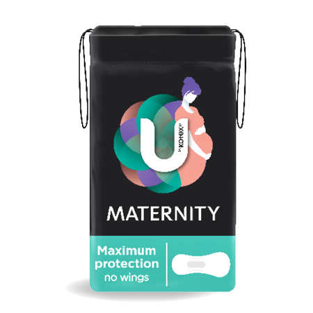 U by Kotex Maternity Extra Pads no Wings