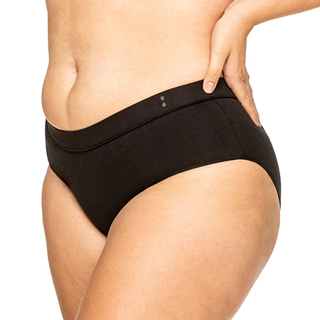 Buy U by Kotex Thinx Reusable Period Underwear Heavy Black Bikini Size 10 1  each