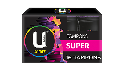 U by Kotex Sport Super Tampons